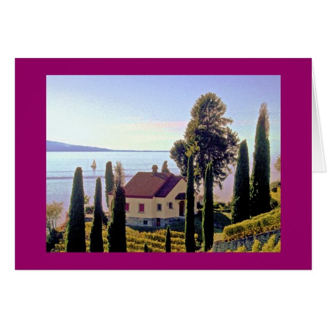 près de St Saphorin, Lavaux, Suisse (Devant Horizontal)