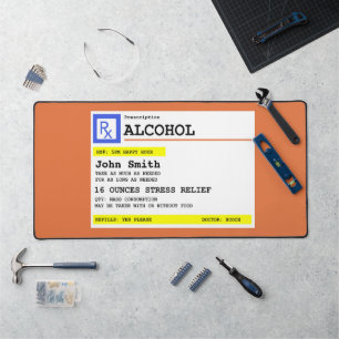 Prescription personnalisée Alcool humoristique