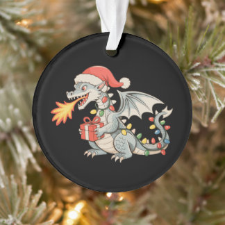 Présent de lumières de Noël de chapeau de Père Noë