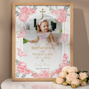 Presentación 3 años Photo Affiche de bienvenue Pap