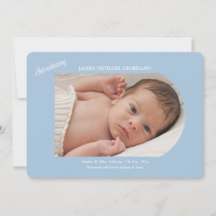 Présentation de Baby Boy Photo Faire-part de naiss