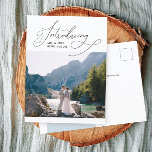 Présentation du Faire-part de développement Mariag