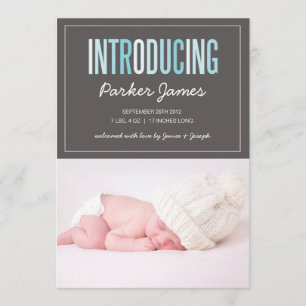 PRÉSENTATION DU FAIRE-PART DE NAISSANCE DE %PIPE%