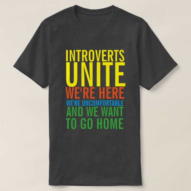 PRÉSENTE UN T-shirt UNITE (Design devant)
