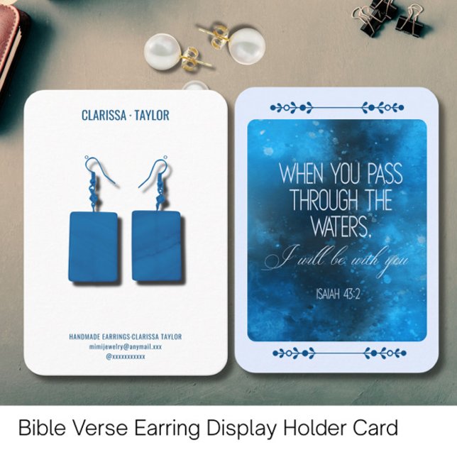 Présentoir à cartes pour boucles d'oreilles de ver (Créateur téléchargé)