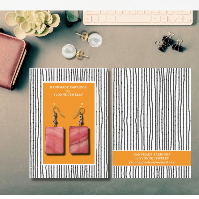 Présentoir de cartes de visite Modern Lines pour b (Créateur téléchargé)