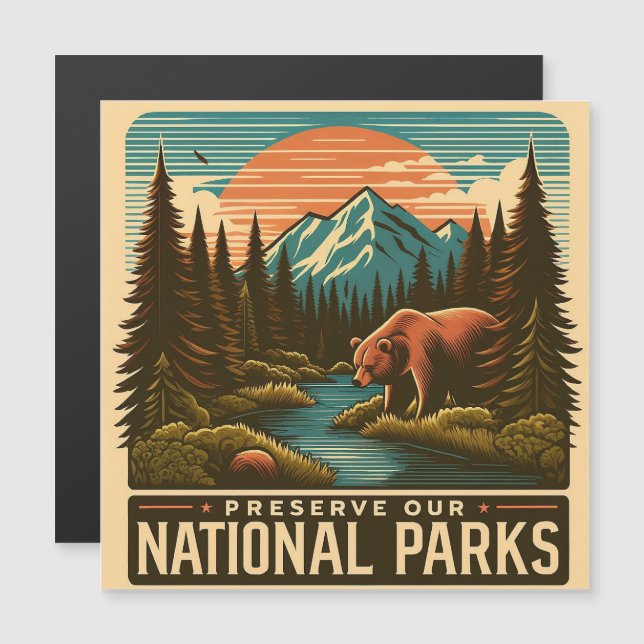 Preserve Our National Parks (Devant / Derrière)