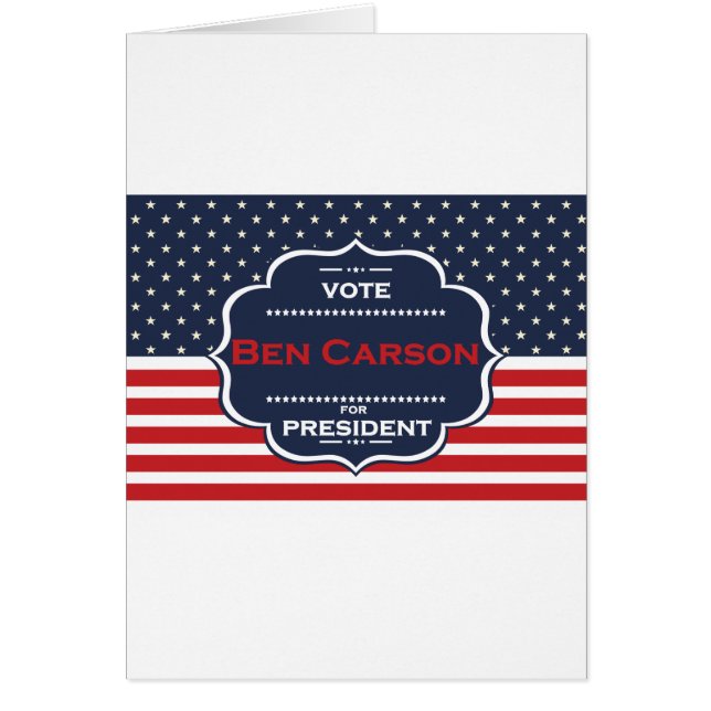 président ben carson (Devant)