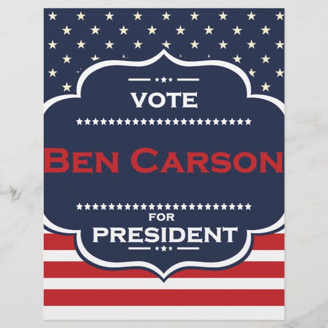 président ben carson (Devant)
