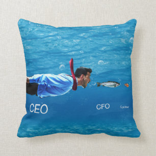 Président, CFO, un plus défunt coussin d'humour