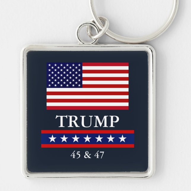 PRÉSIDENT DONALD TRUMP GRAND PORTE-CLÉS (Devant)