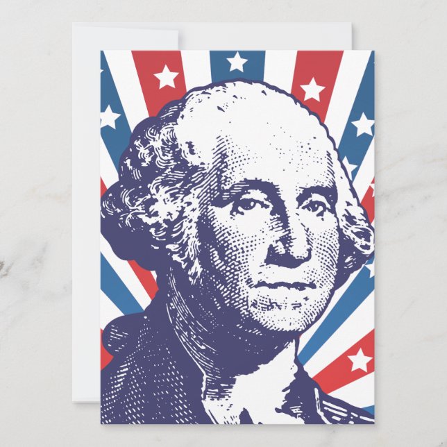 président George Washington (Devant)