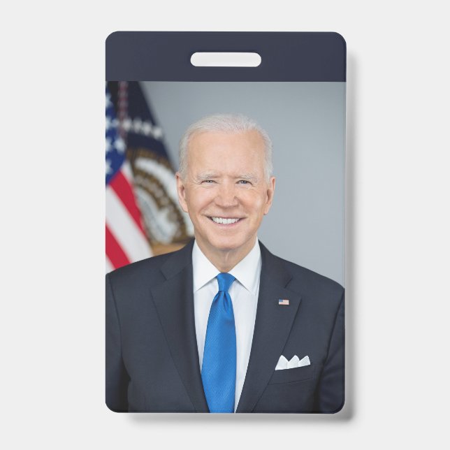 President Joe Biden White House Portrait   Badge (Avant)