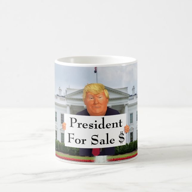 Président Pour La Vente De Café Mug (Centre)