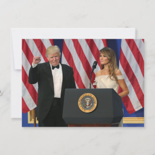 Présidente Et Première Dame Trump À L'Inauguration