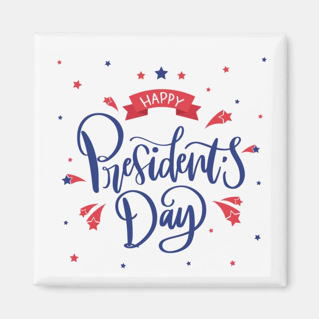 Presidents' Day Magnet (Devant)