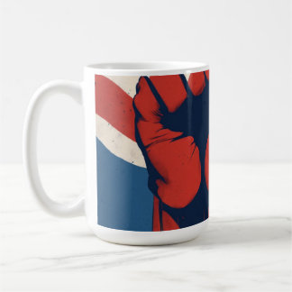 Presse à la tasse coupée.