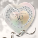 Presse-papiers Beau Pearl 30e anniversaire de Mariage<br><div class="desc">Doté d'une belle perle,  cet élégant gardien du 30ème anniversaire de mariage peut être personnalisé avec vos informations spéciales d'anniversaire de perles sur un arrière - plan perle. Conçu par Thisisnotme©</div>