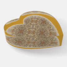 COEUR motif d'or