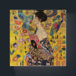 Presse-papiers Gustav Klimt - Dame avec ventilateur<br><div class="desc">Dame avec ventilateur - Gustav Klimt,  Huile sur toile,  1917-1918</div>