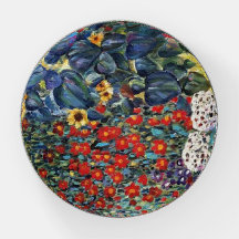 Gustav Klimt Farm Garden W/ Sunflowers Papier