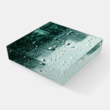Papier de verre Poids de gouttelettes d'eau