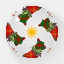 Wee Scottie Chiens Noël Papier