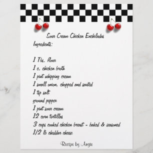 Prêt à aller Recette Crème aigre Enchiladas au pou