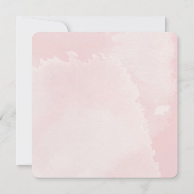 Prêt à apparaître ! invitation baby shower (Dos)