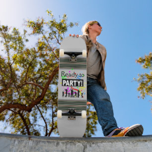 Prêt À Faire La Fête Du Skateboard