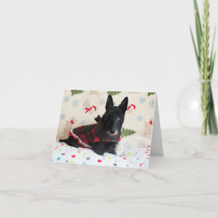 Prêt pour la carte de Noël (avec texte)