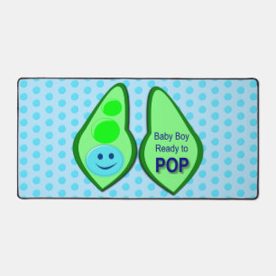 Prêt pour la pop Baby Boy Pea Blue