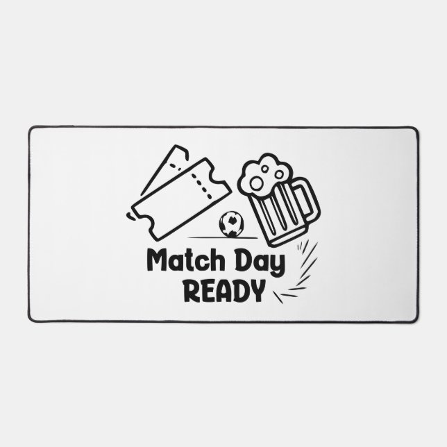 Prêt pour le jour du match (Recto)