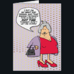 "Prêt pour un temps chaud" Funny Senior Birthday C<br><div class="desc">L'art de la couverture de dessin avec la typographie de bande dessinée. Pour votre personne âgée préférée BFF qui cherche à s’amuser pour son anniversaire.</div>