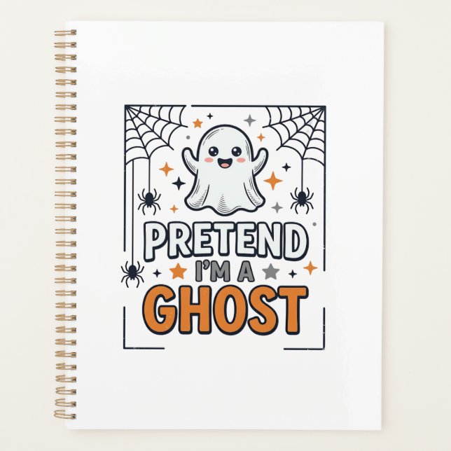 Prétendez que je suis un fantôme Halloween mignon (Devant)