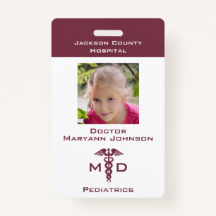 Prétendre Docteur Jouer Badge pour Enfants Personn