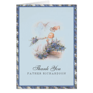 Prêtre Baptismal Merci bébé