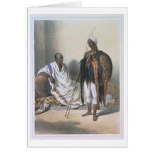 Prêtre et guerrier abyssiniens, illustration de '