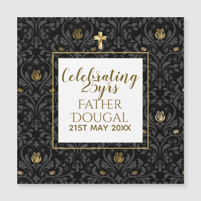 Prêtre Ordonné, Anniversaire Ordination, Partir (Devant)