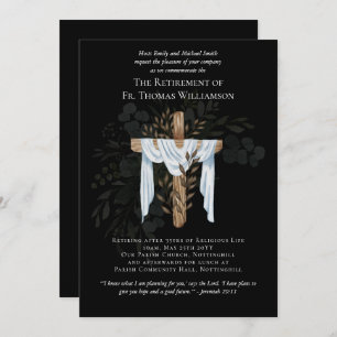 Prêtre Pasteur Diacre Ministre Invitations de retr