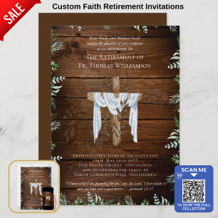 Prêtre Pasteur Diacre Ministre Invitations de retr