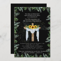 Prêtre Pasteur Diacre Ministre Invitations de retr