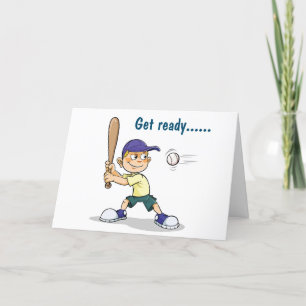 PRÊTS À S'AMUSER HEUREUX **9ème** CARTE D'ANNIVERS