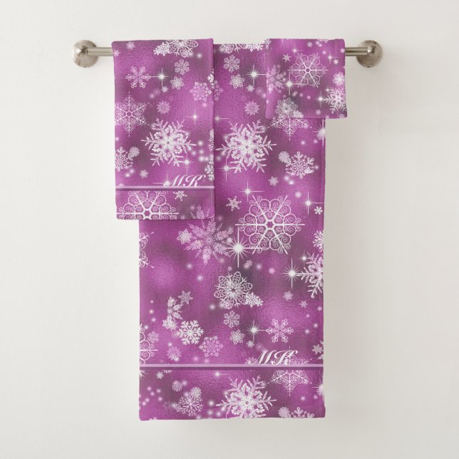 Prettiest Snowflakes Motif Orchid rose ID846 (En situation)