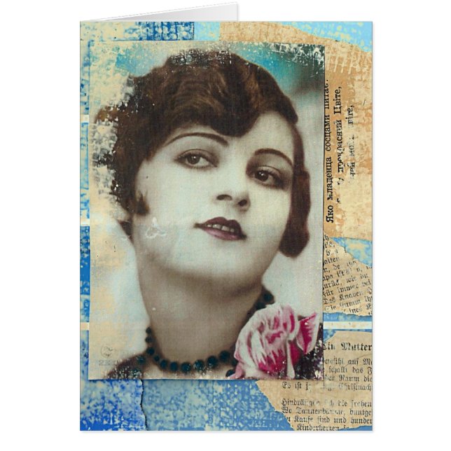 Pretty Girl Paint Chip Collage (Devant)