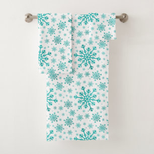 Pretty Green Flammes de neige de Noël sur Hiver B