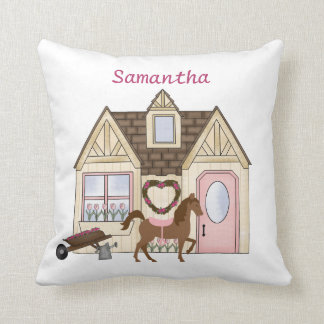 Pretty Ponies Maison Coussin Cheval
