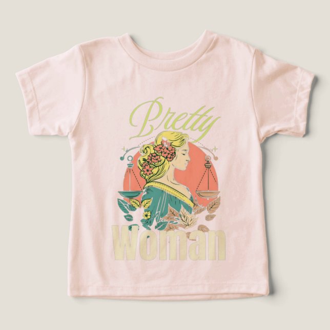 Pretty Woman – Illustration de Beauté Captivante (Design Recto)