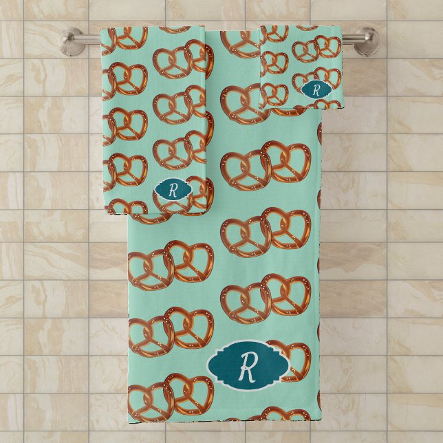 Pretzel Thème Pread Knots : Votre initial / monogr (Créateur téléchargé)