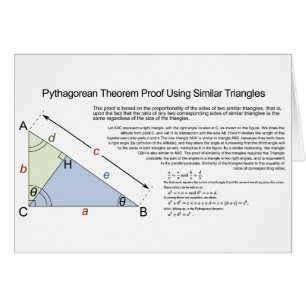 Preuve du théorème de Pythagore utilisant des tria